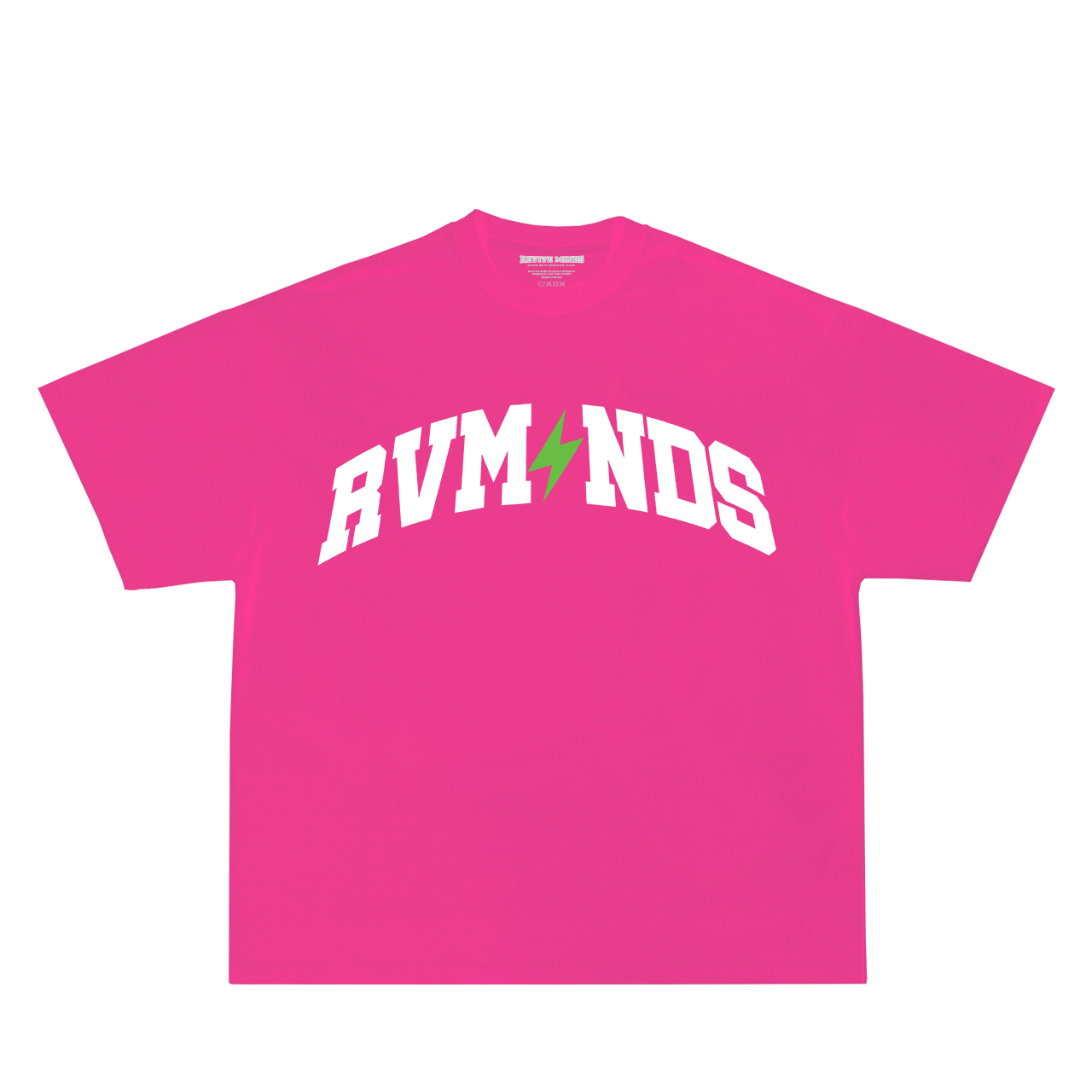 Arch Logo T-Shirt (Hot Pink/Neon Green)